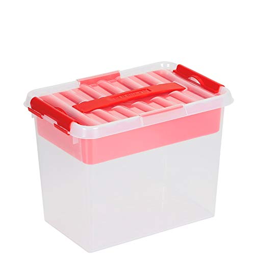SUNWARE Q-Line Multi Box - 9 Liter - 300 x 200 x 220 mm - transparent/rot SUNWARE Q-Line Multi Box - 9 Liter - 300 x 200 x 220 mm - transparent/rot von SUNWARE perfectly organised