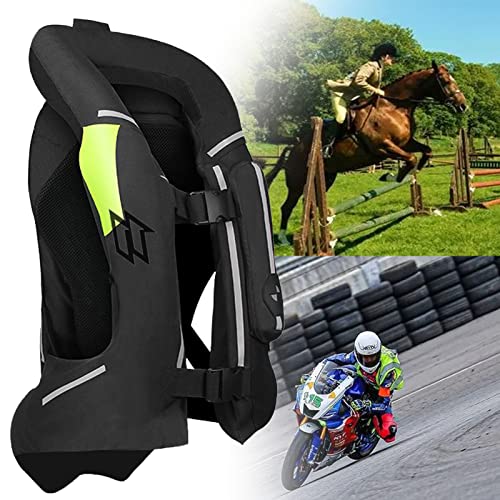 SUNWEII Motorradjacke, Motorrad Airnest Airbag Weste, Airbag Jacken Weste Motocross für Racing Riding Airbag System Protector,Black-M SUNWEII Motorradjacke, Motorrad Airnest Airbag Weste, Airbag Jacken Weste Motocross für Racing Riding Airbag System Protector,Black-M von SUNWEII