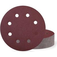 25 Stück Schleifscheiben 180 mm, Körnung 240, 180 mm, 8-Loch-Schleifpapier für Wand- und Deckenschleifer 25 Stück Schleifscheiben 180 mm, Körnung 240, 180 mm, 8-Loch-Schleifpapier für Wand- und Deckenschleifer von SUNXURY