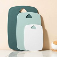 3er-Pack Schneidebretter aus Kunststoff, Küchenschneidebretter, dicke Schneidebretter für Fleisch, Gemüse, Obst, mit griffigem Griff, 3er-Pack Schneidebretter aus Kunststoff, Küchenschneidebretter, dicke Schneidebretter für Fleisch, Gemüse, Obst, mit griffigem Griff, von SUNXURY