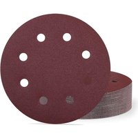 40er Pack Schleifscheiben - 180 mm Körnung - mit 8 Löchern - für Trocken-Teleskopschleifer 40er Pack Schleifscheiben - 180 mm Körnung - mit 8 Löchern - für Trocken-Teleskopschleifer von SUNXURY