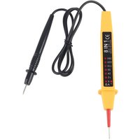 8 in 1 AC DC 6-380V Spannungstester Multifunktionaler Auto-Elektroinstrumententester-Detektor mit Anzeige 8 in 1 AC DC 6-380V Spannungstester Multifunktionaler Auto-Elektroinstrumententester-Detektor mit Anzeige von SUNXURY