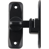 90/180-Grad-Türschlossschnalle, rechtwinklige Schnalle, Türriegel, Scheunentorschloss, Schiebetürschloss, Schrankschloss (schwarz) von SUNXURY