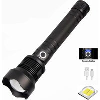 90000 lumen LED taschenlampe mächtigsten USB taschenlampe 26650 xhp70 xhp50 jagd P70 Taschenlampe von SUNXURY
