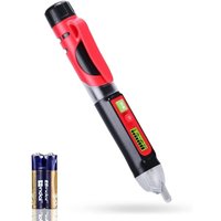Berührungsloser Spannungsprüfer, Spannungstester mit doppelter Empfindlichkeit 12 V-1000 V/48 V-1000 V, LCD-Anzeige, Prüfung von Phase/Neutralleiter, Berührungsloser Spannungsprüfer, Spannungstester mit doppelter Empfindlichkeit 12 V-1000 V/48 V-1000 V, LCD-Anzeige, Prüfung von Phase/Neutralleiter, von SUNXURY
