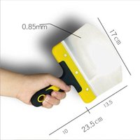 Eimerschaufel aus Edelstahl, bogenförmige Schaufel, Spachtel, Schaber, Handwerkzeug für die Trockenbau-Endbearbeitung Eimerschaufel aus Edelstahl, bogenförmige Schaufel, Spachtel, Schaber, Handwerkzeug für die Trockenbau-Endbearbeitung von SUNXURY