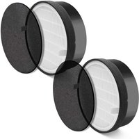 Ersatzfilter für Luftreiniger LV-H132, True HEPA- und Aktivkohlefilter, 2er-Pack Ersatzfilter für Luftreiniger LV-H132, True HEPA- und Aktivkohlefilter, 2er-Pack von SUNXURY