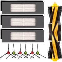 Ersatzteile für Ecovacs DEEBOT OZMO 920 950 T8 AIVI Max T9 T5 N5 N7 N8+ N8 Pro Plus DX55 DX93 DJ65 Roboterstaubsauger-Zubehörset, 1 Hauptbürste, 3 Ersatzteile für Ecovacs DEEBOT OZMO 920 950 T8 AIVI Max T9 T5 N5 N7 N8+ N8 Pro Plus DX55 DX93 DJ65 Roboterstaubsauger-Zubehörset, 1 Hauptbürste, 3 von SUNXURY