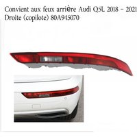 Für A-udi Q5 2018 2019 2020 2021 80A945070 Heckstoßstangenreflektoren Licht Unteres Rücklicht Ersatz Rechtes Rücklicht (Farbe : Right Side) von SUNXURY