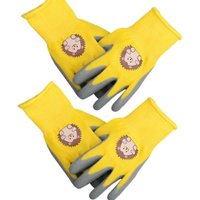 Gartenhandschuhe, 2 Paar Arbeitshandschuhe für Kinder, Sicherheitshandschuhe für den Bau, Schnittschutz, Antifouling, Anti-Biss-Gartenhandschuhe Gartenhandschuhe, 2 Paar Arbeitshandschuhe für Kinder, Sicherheitshandschuhe für den Bau, Schnittschutz, Antifouling, Anti-Biss-Gartenhandschuhe von SUNXURY