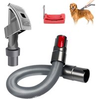 Hunde-Staubsaugerbürste für Dyson, Tierhaarbürste, mit Verlängerungsschlauch und Abzugssperre, für Dyson V7 V8 V10 V11 V12 V15 Hunde-Staubsaugerbürste für Dyson, Tierhaarbürste, mit Verlängerungsschlauch und Abzugssperre, für Dyson V7 V8 V10 V11 V12 V15 von SUNXURY