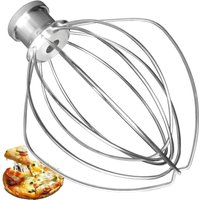K45WW Edelstahl-Schneebesen für KitchenAid, Aufsatz für KitchenAid 4,5 und 5 Quart Standmixer mit kippbarem Motorkopf K45WW Edelstahl-Schneebesen für KitchenAid, Aufsatz für KitchenAid 4,5 und 5 Quart Standmixer mit kippbarem Motorkopf von SUNXURY