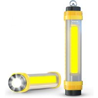 LED-Arbeitsleuchte – Werkstatt-Taschenlampe – Superhelles magnetisches COB-LED-Licht – Wiederaufladbare Inspektionslampe – Campinglaterne mit Magnet LED-Arbeitsleuchte – Werkstatt-Taschenlampe – Superhelles magnetisches COB-LED-Licht – Wiederaufladbare Inspektionslampe – Campinglaterne mit Magnet von SUNXURY