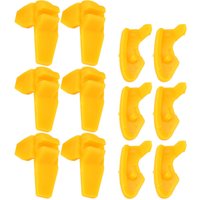 SUNXURY 6 Paar Reifenmontage- und Demontage-Entenköpfe, Einsätze, Felgenschutz für Reifenwechsler von SUNXURY