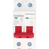 SUNXURY, Miniatur-Gleichstrom-Leistungsschalter 2P 1000 V 40 A Solar-PV-System DC-Trennschalter Leistungsschalter für DIN-Schienenmontage DZ47-63Z SUNXURY, Miniatur-Gleichstrom-Leistungsschalter 2P 1000 V 40 A Solar-PV-System DC-Trennschalter Leistungsschalter für DIN-Schienenmontage DZ47-63Z von SUNXURY