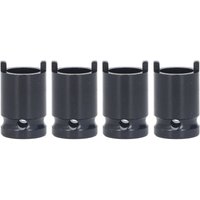 SUNXURY 4 Stück Winkelschleifer-Steckschlüssel, elektrischer Schraubenschlüssel, Entfernung von Winkelschleifern, SUNXURY 4 Stück Winkelschleifer-Steckschlüssel, elektrischer Schraubenschlüssel, Entfernung von Winkelschleifern, von SUNXURY