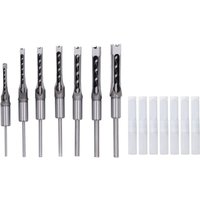 SUNXURY 7-teiliges Vierkantbohrer-Set für Holz, 1/4 Zoll, 5/16 Zoll, 3/8 Zoll, 2/5 Zoll, 1/2 Zoll, 9/16 Zoll, 5/8 Zoll, HSS-Stemmmeißel-Bohrer-Set SUNXURY 7-teiliges Vierkantbohrer-Set für Holz, 1/4 Zoll, 5/16 Zoll, 3/8 Zoll, 2/5 Zoll, 1/2 Zoll, 9/16 Zoll, 5/8 Zoll, HSS-Stemmmeißel-Bohrer-Set von SUNXURY