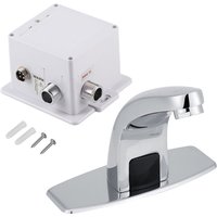 SUNXURY Automatischer Infrarot-Sensor-Wasserhahn für Küche und Badezimmer, Spüle, Kaltwasserhahn mit Steuerkasten SUNXURY Automatischer Infrarot-Sensor-Wasserhahn für Küche und Badezimmer, Spüle, Kaltwasserhahn mit Steuerkasten von SUNXURY