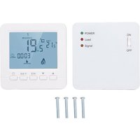 SUNXURY Smart Wireless RF Programmierbarer Thermostat Feuerfester elektrischer Heizungstemperaturregler AC230V SUNXURY Smart Wireless RF Programmierbarer Thermostat Feuerfester elektrischer Heizungstemperaturregler AC230V von SUNXURY