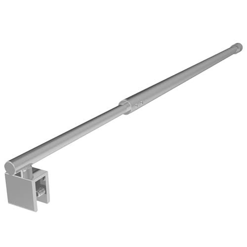 SUNXURY Stabilisator 140cm ausziehbare Stabilisierungsstange Edelstahl für Duschtrennwand Walk In Duschwand Duschabtrennung Glaswand von SUNXURY