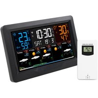 SW403 Wetterstation J+4 mit WLAN-Verbindung und Farbbildschirm - Schwarz SW403 Wetterstation J+4 mit WLAN-Verbindung und Farbbildschirm - Schwarz von SUNXURY