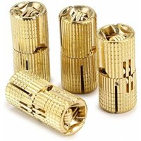 Stück 16 mm Messing-Verdecktscharniere, Möbel-Verdecktscharniere, 180-Grad-Öffnungswinkel von SUNXURY