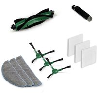 Zubehör für Irobot Roomba Combo Essential Y0110 Y0112, 1 Hauptbürste, 3 Wischmopps, 3 Hepa-Filter, 3 Seitenbürsten, Staubsauger-Ersatzteile Zubehör für Irobot Roomba Combo Essential Y0110 Y0112, 1 Hauptbürste, 3 Wischmopps, 3 Hepa-Filter, 3 Seitenbürsten, Staubsauger-Ersatzteile von SUNXURY