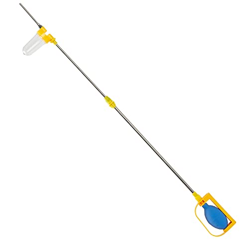 SUNYAY Hand Powder Sprinkler Powder Duster pulverzerstäuber, kieselgur zerstäuber, staub pumpe kieselgur, pulverzerstäuber für algenkalk Adjustable from 30 cm to 108 cm Length von SUNYAY