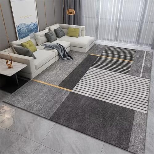 SUNYRDSM Teppich Mädchen Jugendzimmer pflegeleicht Helle minimalistische graue Linien klein für Kinderzimmer, Arbeits- und Schlafzimmer 60X100CM SUNYRDSM Teppich Mädchen Jugendzimmer pflegeleicht Helle minimalistische graue Linien klein für Kinderzimmer, Arbeits- und Schlafzimmer 60X100CM von SUNYRDSM