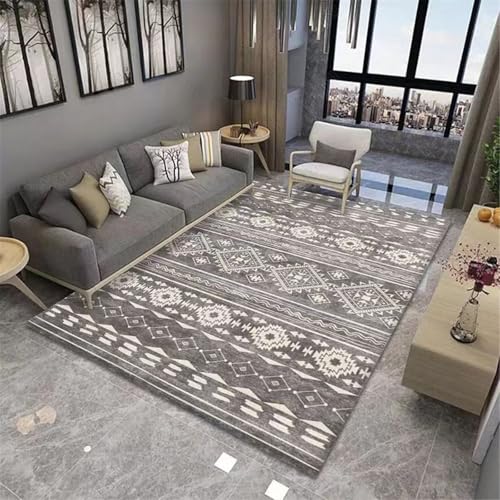 SUNYRDSM Wohnzimmerteppich Modern Home Decor Ästhetik grosser Moderne geometrische Liniendekoration for Esszimmer Büro 180X270CM von SUNYRDSM