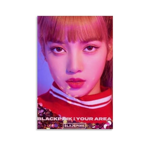 Blackpink Lisa Poster Dekorative Malerei Leinwand Wandkunst Wohnzimmer Poster Schlafzimmer Malerei, Leinwand Kunst Poster Und Wandkunst Bilddruck Moderne Familienzimmer Dekor 08x12inch(20x30cm) von SUOFANWEI