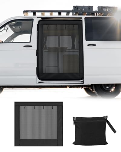 SUPAREE 5'x 5' Camper insektenschutz Moskitonetz T5 Schiebetür Insektenschutz Schiebetür Van mit Reißverschluss und Klettverschluss für T5 T6 Wohnmobil Wohnwagen Van Camping SUPAREE 5'x 5' Camper insektenschutz Moskitonetz T5 Schiebetür Insektenschutz Schiebetür Van mit Reißverschluss und Klettverschluss für T5 T6 Wohnmobil Wohnwagen Van Camping von SUPAREE