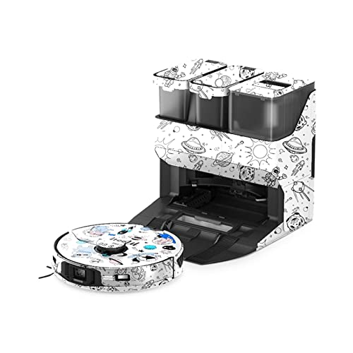2022 New Cute Cartoon Sticker Kompatibel mit Roborock S7 MaxV Ultra Robotic Staubsauger Teile Zubehör (Color : 10) von SUPENG