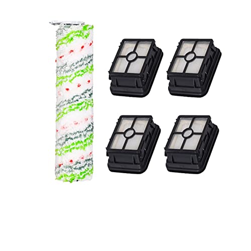 Kompatibel mit Bissell Crosswave Cordless Max 2554 2554A 2590 2596 2596B 2596M 2765 2765F 2765Z 2765E 2765N 2767Z Hauptbürste HEPA-Filter (Color : Set 15) von SUPENG