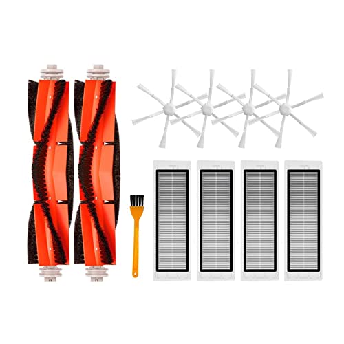 Kompatibel mit Xiaomi Mi Robot Vacuum Mop 2 / Xiaomi Mijia 2C STYTJ03ZHM Ersatz Ersatzteile Zubehör Hauptseitenbürste Hepa Filter Mop (Color : Set B) von SUPENG