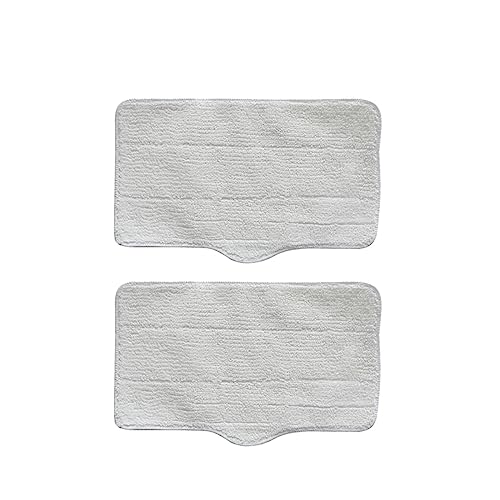 SUPENG 2 Stück Wischtuch-Reinigungspads, kompatibel mit Xiaomi Deerma DEM ZQ600 ZQ610 Handgriff-Dampf-Staubsauger-Reiniger-Mopp-Ersatzzubehör von SUPENG