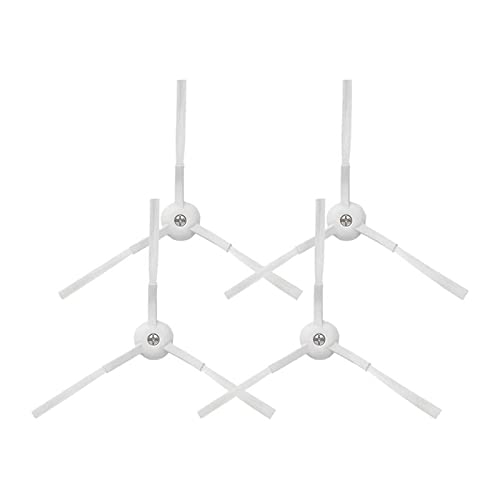 SUPENG R + L Seitenbürsten mit Schrauben Ersatzteile kompatibel mit XIAOMI MIJIA G1 MJSTG1 Mi Robot Vacuum-Mop Essential kompatibel mit Xiomi Zubehör(Color:4 Brushes) von SUPENG