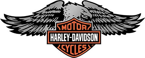 Reflektierende Aufkleber für Harley Davidson Helm, Adler von SUPER FABRIQUE