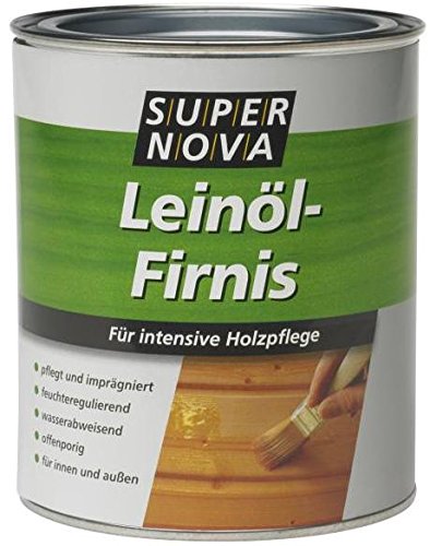 Super Nova Leinöl-Firnis innen/außen 0,75 L von SUPER NOVA