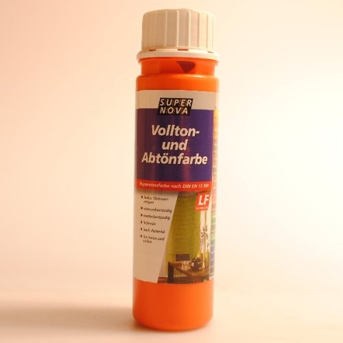 Vollton- und Abtönfarbe 250 ml, Farbe:Weiß von SUPER NOVA