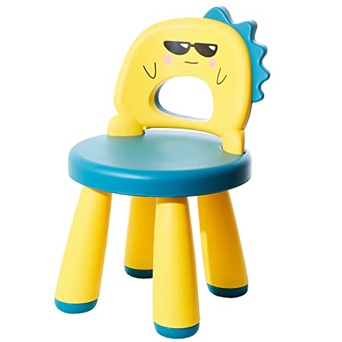 Kinder Schreibtischstuhl aus Kunststoff - Kinderhocker - Bequem Leicht Und Robust - Geeignet Für 2 Bis 6 Jahre - Leicht Zu Reinigen - Ergonomische Sitzfläche - Dinosaurier-Design - Mehrere Farben Kinder Schreibtischstuhl aus Kunststoff - Kinderhocker - Bequem Leicht Und Robust - Geeignet Für 2 Bis 6 Jahre - Leicht Zu Reinigen - Ergonomische Sitzfläche - Dinosaurier-Design - Mehrere Farben von SUPERBE BEBE