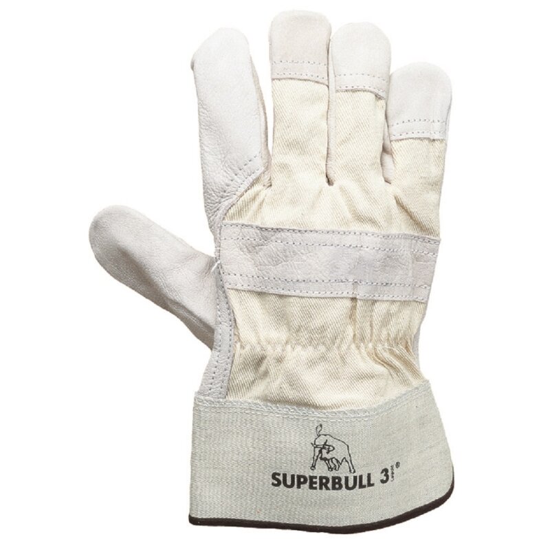 SUPERBULL 3 - TOP-Rindnarbenlederhandschuhe - PSA CAT II - naturgrau - Größe 10 SUPERBULL 3 - TOP-Rindnarbenlederhandschuhe - PSA CAT II - naturgrau - Größe 10 von Richard Leipold GmbH