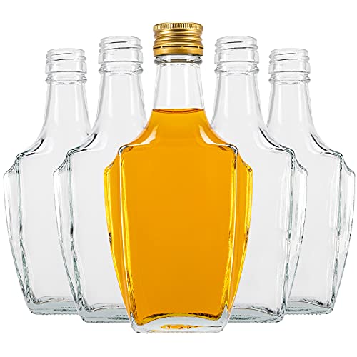 Glasflaschen 250ml - Weinflaschen Leer 10 Stücke - Glasflasche Bonaparte - Flaschen zum Befüllen - Glass bottle Mit Korken von SUPERBUTELKI.PL