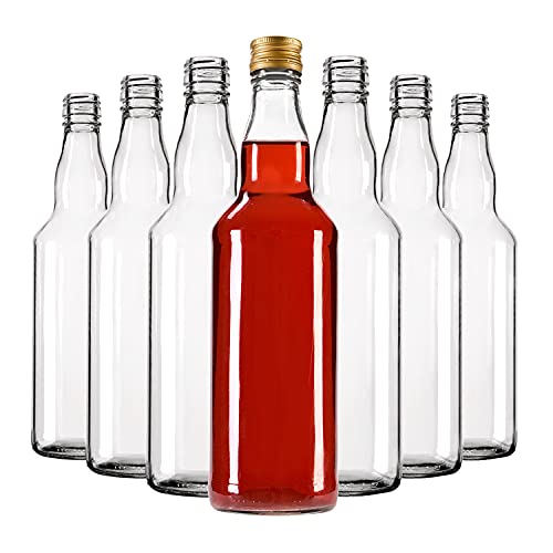 Leere Monopoly-Flaschen 500ml, 100 Stücke - Leere Glasflaschen, Eleganter und Moderner Look von Glasflaschen - Hochwertiges Glas - Glasflaschen Zum Befüllen - Set mit flaschen (100) von SUPERBUTELKI.PL