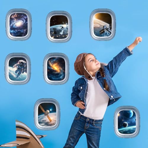 SUPERDANT 3D Wandaufkleber Universum Und Galaxie 3D Wandsticker Flugzeug Aufhängen Fenster Wandtattoo Weltraum Wandkunst Aufkleber Vinyl Wandsticker Für Jungen Kinderzimmer Kinderzimmer Klassenzimmer SUPERDANT 3D Wandaufkleber Universum Und Galaxie 3D Wandsticker Flugzeug Aufhängen Fenster Wandtattoo Weltraum Wandkunst Aufkleber Vinyl Wandsticker Für Jungen Kinderzimmer Kinderzimmer Klassenzimmer von SUPERDANT