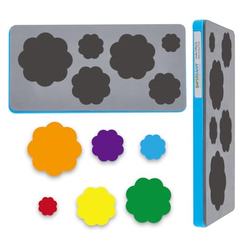 SUPERDANT 6 Größen Blumen Leder Stanzformen Schneidwerkzeug Blumen Holzschneidwerkzeug Leder Stanzform DIY Schneidwerkzeug Kunsthandwerk Werkzeug Kunstleder Stempel Brosche Kopfschmuck DIY SUPERDANT 6 Größen Blumen Leder Stanzformen Schneidwerkzeug Blumen Holzschneidwerkzeug Leder Stanzform DIY Schneidwerkzeug Kunsthandwerk Werkzeug Kunstleder Stempel Brosche Kopfschmuck DIY von SUPERDANT