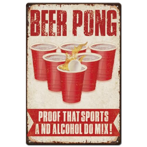 SUPERDANT Bier Pong Blechschild Beweis Dafür Dass Sich Sport Und Alkohol Vermischen Vintage Metallschilder Lustiges Wandkunst Poster Metalldekoration Für Bar Garage Gaming Rom Zuhause Zimmer Draußen SUPERDANT Bier Pong Blechschild Beweis Dafür Dass Sich Sport Und Alkohol Vermischen Vintage Metallschilder Lustiges Wandkunst Poster Metalldekoration Für Bar Garage Gaming Rom Zuhause Zimmer Draußen von SUPERDANT