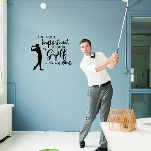 SUPERDANT Golf Wandsticker Inspirierende Zitate Wandaufkleber Golf Spielen Groß Abnehmbar Wandtattoo Abziehen Und Aufkleben Vinyl Wandsticker Für Sportzimmer Wanddekoration Golfer Geschenk SUPERDANT Golf Wandsticker Inspirierende Zitate Wandaufkleber Golf Spielen Groß Abnehmbar Wandtattoo Abziehen Und Aufkleben Vinyl Wandsticker Für Sportzimmer Wanddekoration Golfer Geschenk von SUPERDANT
