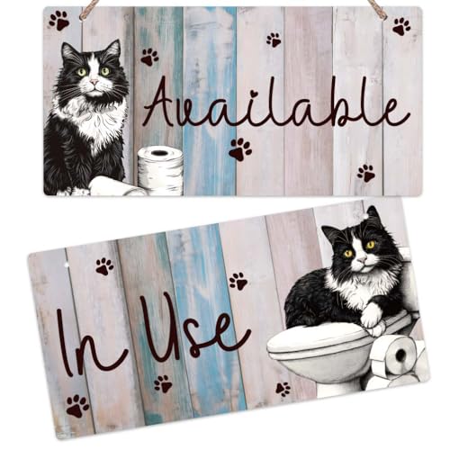 SUPERDANT Katzentoiletten PVC Schilder Dekorative Wandtafel Zum Aufhängen Verfügbar Im Einsatz An Der Wand Montierte Hängende Kunststoffschilder WandkunstdekorFür Toiletten Toiletten Badezimmer SUPERDANT Katzentoiletten PVC Schilder Dekorative Wandtafel Zum Aufhängen Verfügbar Im Einsatz An Der Wand Montierte Hängende Kunststoffschilder WandkunstdekorFür Toiletten Toiletten Badezimmer von SUPERDANT