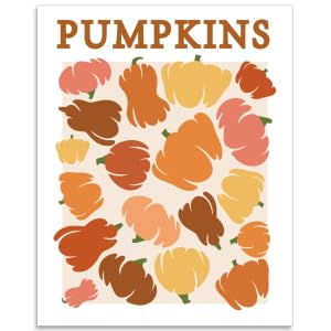 SUPERDANT Kürbisse Herbst Wandkunst Drucke Vintage Kürbis Papier Poster Druck Elfenbein Poster Karton Kunst Weiß Pappe Zeichnung Bunte Hintergrund Hauszimmer Kaffeebar Wanddekor Thanksgiving Dekor SUPERDANT Kürbisse Herbst Wandkunst Drucke Vintage Kürbis Papier Poster Druck Elfenbein Poster Karton Kunst Weiß Pappe Zeichnung Bunte Hintergrund Hauszimmer Kaffeebar Wanddekor Thanksgiving Dekor von SUPERDANT